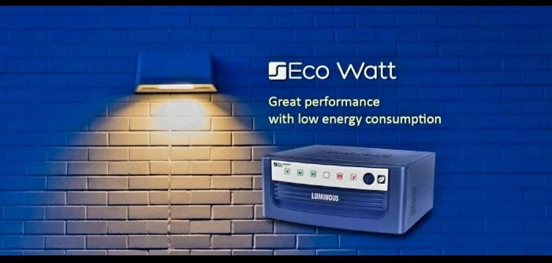 Inverter UPS Luminous Eco Watt Squarewave 1500 VA / 1200 W 12 VDC